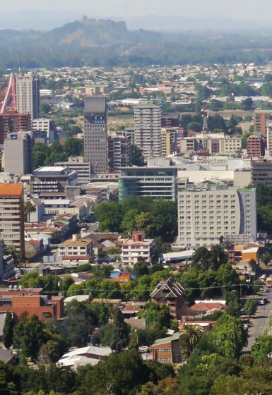 Temuco - Vista desde el Cerro Ñielol
